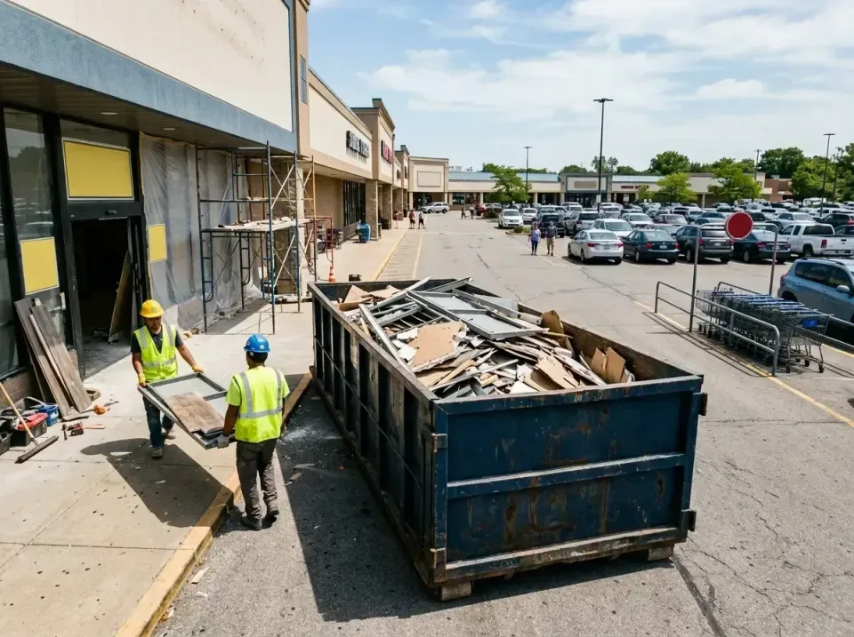 retail-store-renovation-debris-003 — frequently asked questions, Roll-off Dumpster Rentals in Dellwood, MO